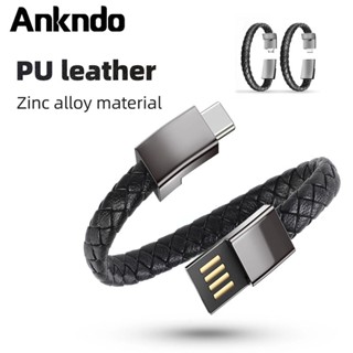 Ankndo สายชาร์จ USB สําหรับ Samsung USB C HUAWEI xiaomi Type C Micro USB