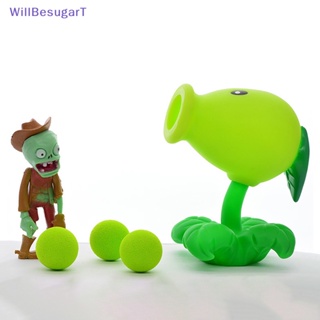 [WillBesugarT] โมเดลฟิกเกอร์ PVC อนิเมะ Plants vs Zombies Peashooter ของเล่นสําหรับเด็ก [ใหม่]