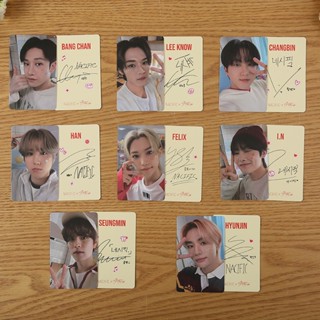 พร้อมส่ง โปสการ์ด อัลบั้มรูปภาพ STRAY KIDS MAXIDENT Lomo Cards MMT Straykids Kpop สําหรับเด็ก 8-12 ชิ้น ต่อชุด