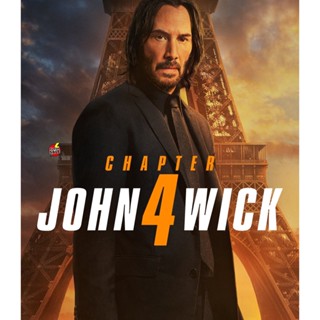 Bluray บลูเรย์ John Wick 4 (2023) แรงกว่านรก 4 (เสียง Eng | ซับ ไทย) Bluray บลูเรย์