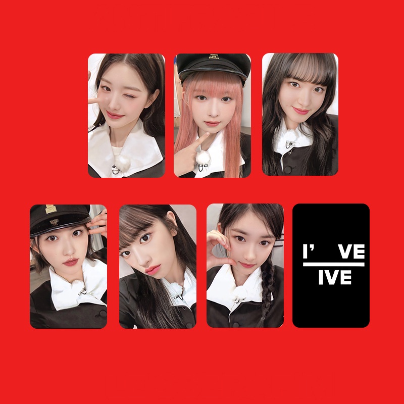 อัลบั้มการ์ด IVE IAM Comeback I'VE K4 Special Edition Wonyoung Yujin Gaeul Liz Rei Leeseo