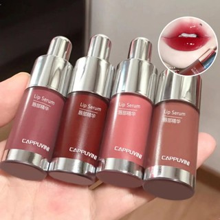 Cappuvini ลิปกลอส ลิปสติก เคลือบกระจก ให้ความชุ่มชื้น กันน้ํา 6 สี