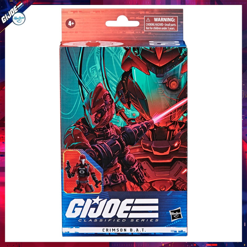 Hasbro G.I. Joe Classified Series CRIMSON B.A.T. Action Figure Scale Authentic New Collectible Toys