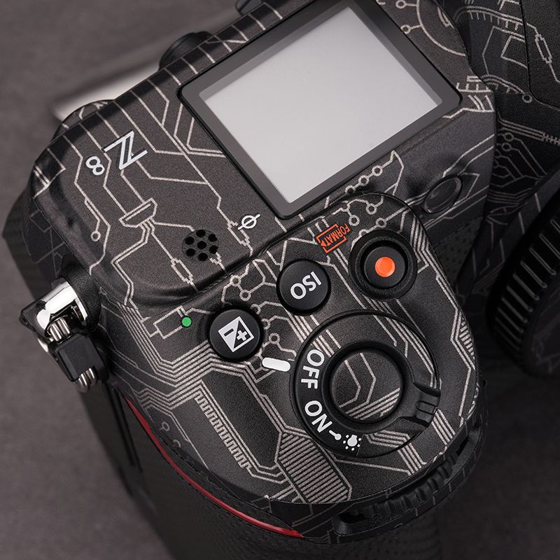 Mebont Do สติกเกอร์คาร์บอนไฟเบอร์ ป้องกันกล้อง สําหรับ Nikon z8 Nikon z8 Camo 3Mnikon z8