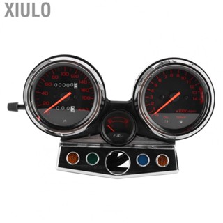 Xiulo Motorcycle Tachometer  Motorcycle RPM Oil Temper/water Temper Alarm Odometer Gauge  for CB400 CB400SF