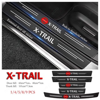 สติกเกอร์หนัง คาร์บอนไฟเบอร์ ป้องกันรอยขีดข่วน สําหรับ Nissan XTrail X-trail T31 2008-2013 T32 2014-2022 2023