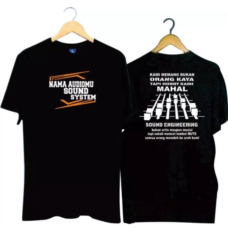 S-5XL เสื้อยืด พิมพ์ลาย SOUND SYSTEM พร้อมชื่อเสียง