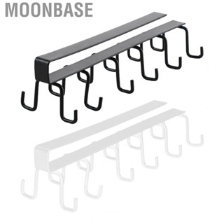 Moonbase Kitchen Utensil Holder Hanger  Plug and Play Double Row Hook Excellent Bearing  Kitchen Utensil Organizer Hanger  for Restaurant