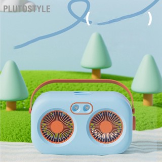 Plutostyle พัดลมไอน้ํา Usb พัดลมมิสเตอร์ สเปรย์น้ํา หมอกคู่ ทําความชื้น สําหรับบ้าน สํานักงาน เดินทาง