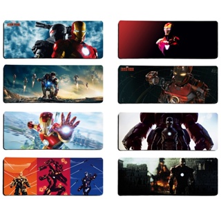 แผ่นรองเมาส์เล่นเกม Marvel Iron Man ขนาด 800 มม. X 300 มม.