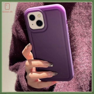 เคสโทรศัพท์มือถือ TPU นิ่ม ปิดด้านหลัง กันกระแทก กันน้ํา หรูหรา เรียบง่าย สําหรับ เคสไอโฟน 14 11 12 13 Pro Max X XR 8 7 Plus