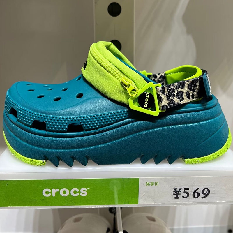croc แท้  Hiker Xscape clog รองเท้าใส่ไปทะเล รองเท้าพื้นหนา#208365