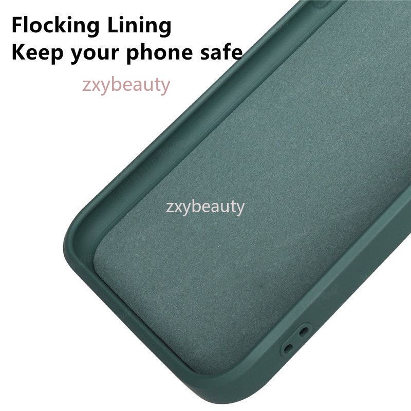 ปลอกสําหรับredmi 13 4G 13C 5G 2024 เคสโทรศัพท์ซิลิโคนเหลวยางสแควร์นุ่มสําหรับRedmi13 Redmi13C Soft TPUปกหลัง - รูปที่ 5