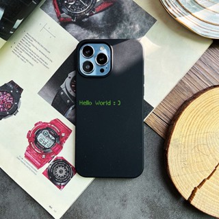 เคสโทรศัพท์มือถือแบบนิ่ม กันกระแทก ลายโปรแกรมเมอร์โค้ด สําหรับ iPhone 13 14Pro QYJS 14ProMax 12 11 12promax 14plus xsmax 7 8 11 12