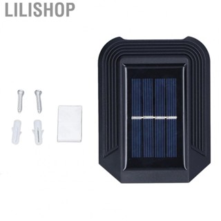 Lilishop Wall Light  Solar Photovoltaic Panel Outdoor Solar Light  for Courtyard