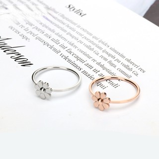 Low-Key All-Match สามมิติสีทึบแหวนดอกไม้ประณีตหวานเย็นสไตล์ไ…