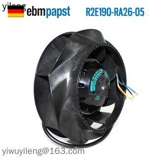 Ebmpapst ใหม่ พัดลมระบายความร้อน 52W 230V R2E190-RA26-05