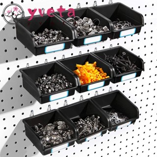 Yveta ชุดกล่องจัดเก็บอุปกรณ์ 1/6 สําหรับ Pegboard Bins Cups