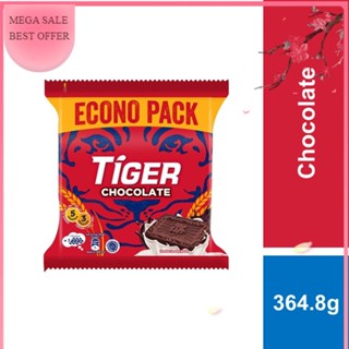 บิสกิตตราเสือ! Tiger Ps Chocolate Jumbo 364.8g