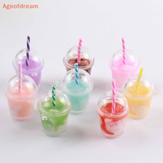 [Ageofdream] ใหม่ ถ้วยไอศกรีมเรซิ่น 3D เรืองแสง ขนาดเล็ก สําหรับทําจี้ DIY 1 ชิ้น