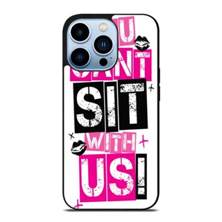 เคสโทรศัพท์มือถือ กันกระแทก ลาย You Cant Sit with Us สําหรับ IPhone 14 Plus 13 Pro Max 12 Mini X