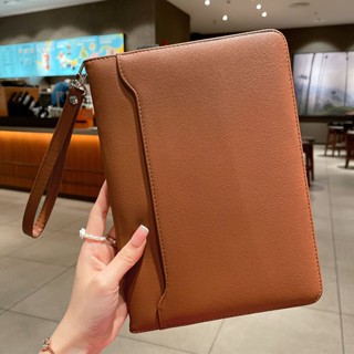 เคสหนัง พร้อมช่องใส่บัตร สําหรับ iPad Pro 12.9 2022 2021 2020 2018 12.9 2015 2017