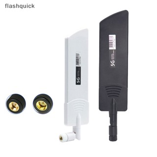 Flashquick เสาอากาศเราเตอร์ 5G 4G WIFI 40DBi ระยะกว้าง 600~6000Mhz