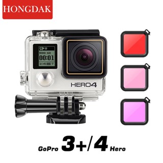 เคสกล้อง Gopro 3+ 4 กันน้ํา 40 ม. สําหรับ Go pro Hero 3+/4