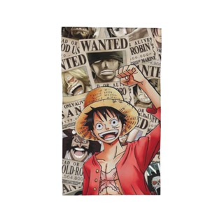 ผ้าขนหนูไฟเบอร์ ลาย One Piece Superfine ขนาด 27.5*15.7 นิ้ว สําหรับอาบน้ํา ทุกเพศ