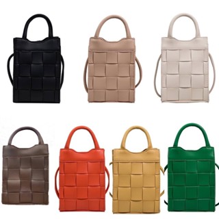 {ส่งฟรี!!!}กระเป๋าหนัง PU ทรงตั้ง ลาย Bottega handle bag กระเป๋าถือ กระเป๋าสะพายข้าง แฟชั่น เกาหลีพรีเมียม สวย ขายดี hot
