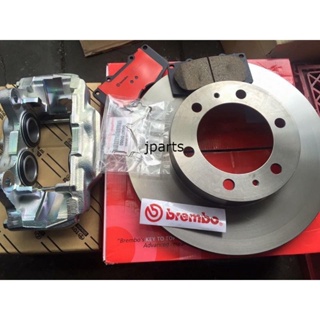 จานเบรคFortuner vigo revo ขนาด 340mm 320mm มาแยกชุด ผ้าเบรคBrembo