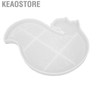 Keaostore Silicone Squirrel Tray Mold Soft Elastic Storage DIY Resin Casting HPT