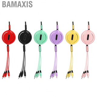 Bamaxis 3 in 1 Data Line  1m/39.4in Long Phone Charging Wire Durable for IOS Interface Type C Micro