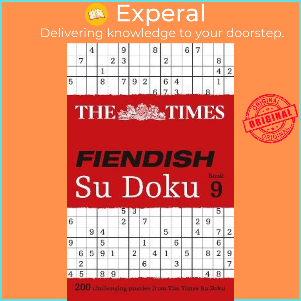 The Times Fiendish Su Doku Book 9 : 200 ปริศนาท้าทายจาก Tim โดย The Times Mind Games (ฉบับสหราชอาณาจ