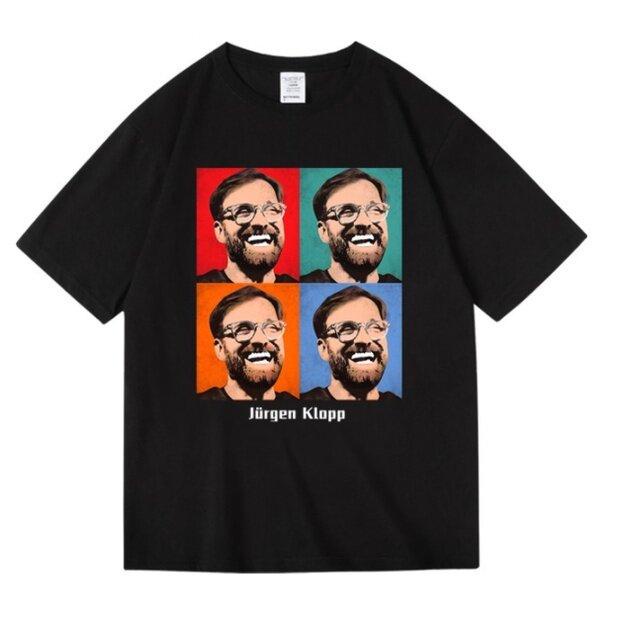 การออกแบบเดิมเสื้อยืดแขนสั้น ผ้าฝ้ายแท้ พิมพ์ลาย Liverpool Uncle แฟชั่นฤดูร้อน สําหรับผู้ชาย และผู้หญิง