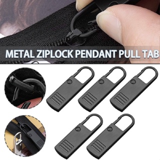 New 5pcs Zipper Slider Pull Fix Repair Replacement Puller Instant Stop Replace