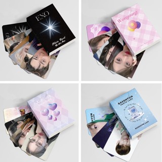 โปสการ์ด อัลบั้มรูปภาพ EXO BAEKHYUN WONYOUNG KARINA Kpop จํานวน 50 ชิ้น ต่อกล่อง