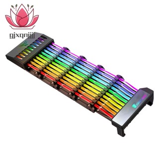 Jonsbo PSU สายเคเบิลต่อขยาย RGB สะพานสายรุ้ง สําหรับสายซิมโฟนี ATX 24Pin 5V RGB M/B SYNC