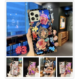 เคสโทรศัพท์มือถือ ทรงสี่เหลี่ยม ลายดอกไม้ สําหรับ Infinix HOT30i HOT20i HOT10i HOT 30i 20i 20s 12i 11S 10i 10s 10T PLAY NOTE 12 G96 HOT12i HOT10s pro