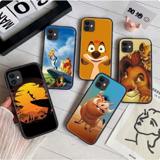 เคสโทรศัพท์มือถือ TPU แบบนิ่ม ลาย 141A Lion King สําหรับ iPhone SE 2020 12 Mini 13 Pro Max