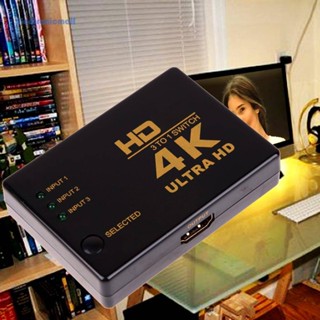 [ElectronicMall01.th] ฮับสวิตช์แยกทีวี 4K*2K 3in1out HDMI Ultra HD คุณภาพสูง สําหรับ HDTV PC A 2016#V9