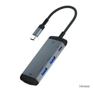 Iwo ฮับ USB3 0 ต่อขยาย พร้อม 3 พอร์ต USB 3 0 5Gbps ตัวแยก USB อย่างรวดเร็ว