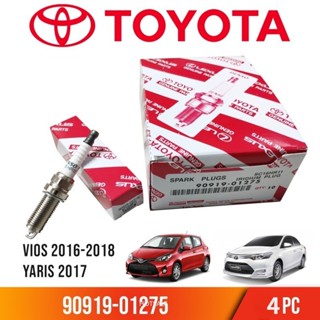 หัวเทียนอิริเดียม 90919-01275 (SC16HR11) - Vios Superman Dual VVTi Yaris Altis Avanza 2017-2018 4 ชิ้น