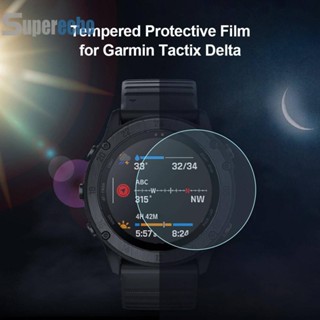 ฟิล์มกันรอยหน้าจอสมาร์ทวอทช์ สําหรับ Garmin Tactix Delta GPS Watch # [superecho.th]