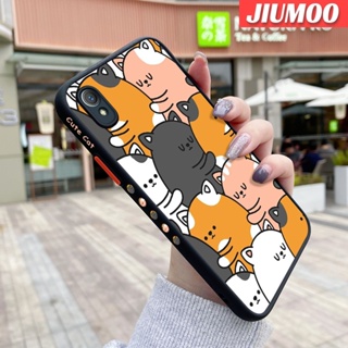 เคสโทรศัพท์มือถือ ซิลิโคนแข็ง บาง กันกระแทก ลายการ์ตูนแมวน่ารัก สําหรับ VIVO Y1s Y91C