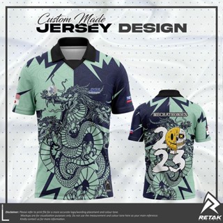 Jersey RETRO COLLAR BAJU JERSEY MECHATRONICS ปี 2023