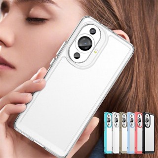 สําหรับ Huawei Nova 11 Pro 11i Ultra เคส Capas กันชน สีใส เคสใส สําหรับ Huawei Nova 10 9 Pro SE นิ่ม เคสหลัง