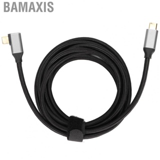 Bamaxis Right Angle Wire  Wide Applicability 3 in 1 Design 3840x2160P Resolution USB C To Cable for  Phone