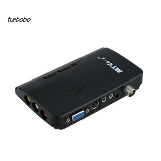 Turbobo กล่องรับสัญญาณทีวีดิจิตอล RF AV เป็น VGA HDTV