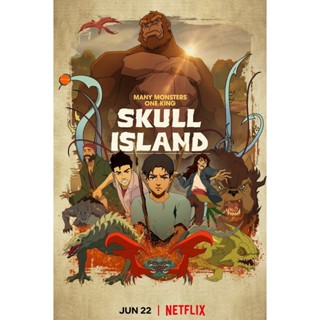 หนังแผ่น DVD Skull Island (2023) มหาภัยเกาะกะโหลก (8 ตอน) (เสียง ไทย/อังกฤษ/ญี่ปุ่น | ซับ ไทย/อังกฤษ/ญี่ปุ่น) หนังใหม่ ด